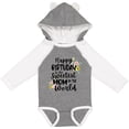 thumbnail image 3 of Inktastic Happy Birthday to the Sweetest Mom in the World Girls Long Sleeve Baby Bodysuit, 3 of 5