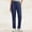 Navy plus size straight leg trousers a1, variant on Cagogo Women Plus Size Straight Leg Trousers with Pockets Mid Rise Casual Everyday Ankle Pants Solid Regular Fit Work Lounge Pants, White 4XL