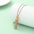 thumbnail image 3 of Cylinder Small Urn Cremation Jewelry for Ashes Holder Urn Necklace Lockets for Human Pet Ashes of Loved One Pendent for Ashes and Chain, 3 of 6