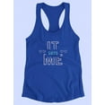 thumbnail image 3 of It Suits Me Racerback Tank Women -Image by Shutterstock, Female Large, 3 of 4