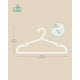 thumbnail image 5 of Perchas para ropa SONGMICS, 50 unidades, plástico, hombros anchos, 5 of 6