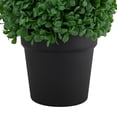 thumbnail image 4 of Northlight 9.5" Artificial Boxwood Ball Topiary in Round Pot, Unlit, 4 of 5