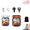 mix, variant on Color Screen Noise-Canceling Translation Headphones, Waterproof AI LCD Real Time Language Translator Earbuds for Travel Business Meetings Study, Wireless Earphones, Touch Screen Color(mix)