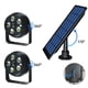 thumbnail image 5 of 5LEDs Dual Solar Spot Lights Sensor de movimiento Foco de luz Lámpara de pared para exteriores Lámpara de jardín IP65, 5 of 8