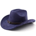 thumbnail image 2 of Functional Western Cowboy Hat for Outdoor Adventures with Curved Brim Lightweight Travel Accessory, 2 of 3