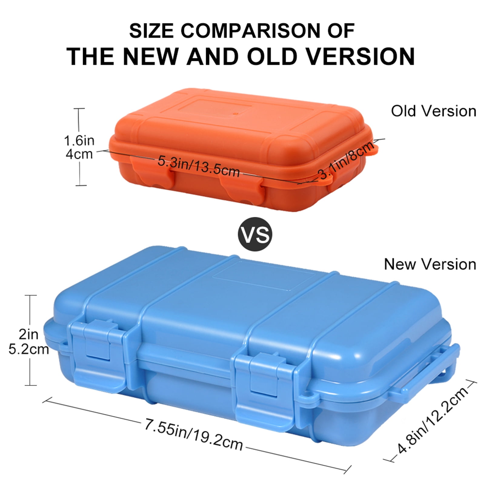 Waterproof Storage Case, Waterproof Dry Storage Box Plastic Storage