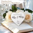thumbnail image 4 of Wedding Gifts for Couples, Engagement Gifts, Personalized Mr and Mrs Gift for Newlyweds, Bridal Shower Gift for Bride, Rotating Floating Picture Frame, 4 of 4