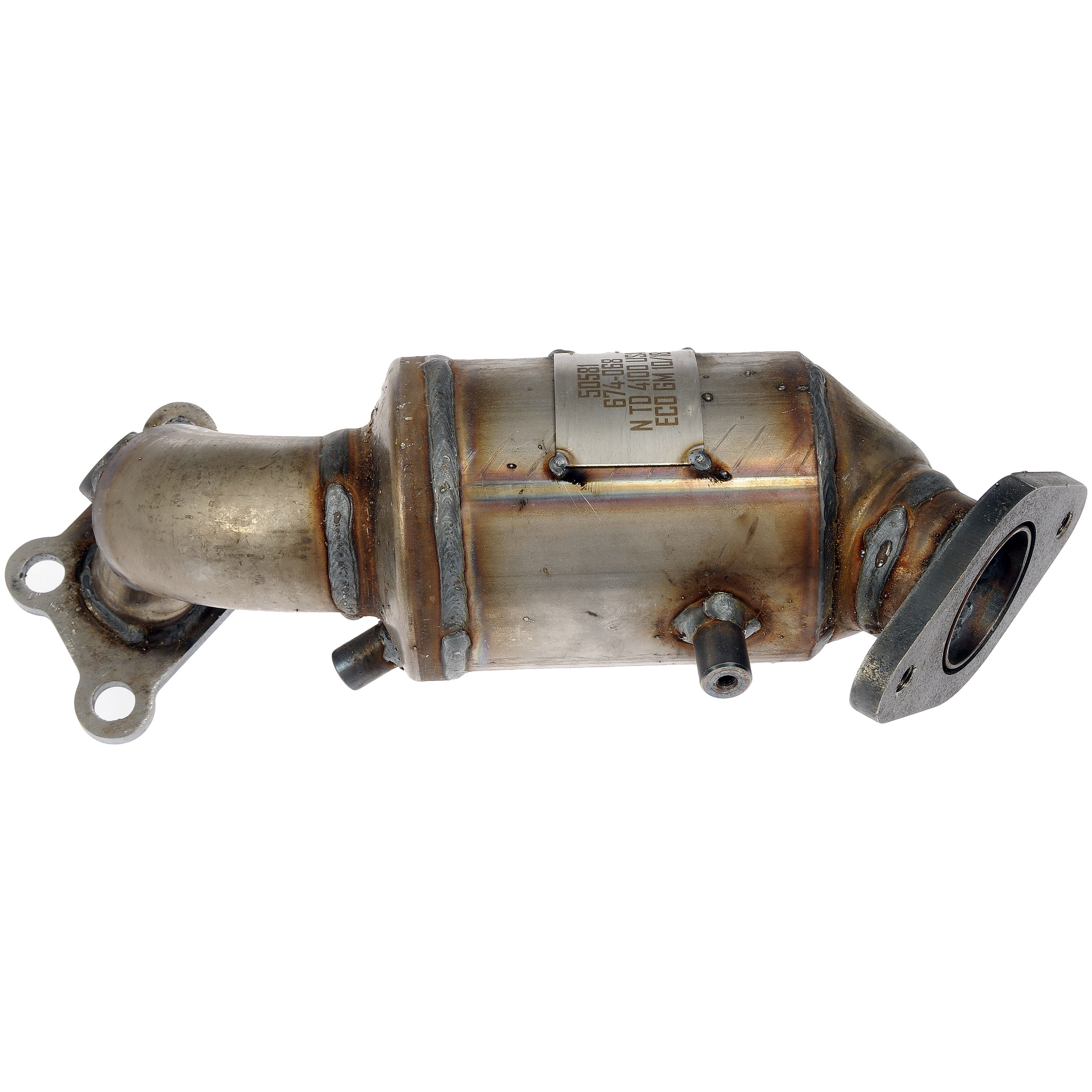 2007-2009 Audi S8 Catalytic Converter With Integrated Exhaust Manifold - View #7