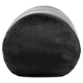 thumbnail image 4 of Deluxe Comfort Mooshi Squish Microbead Bed Pillow (14" x 7") – Airy Squishy Soft Microbeads – Eighteen Fun Bubbly Colors to Choose From – Cuddly and Fun Dormroom Accessory – Bed Pillow, Black, 4 of 5