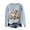 Light Blue2, variant on Wang6 Womens Plus Size Christmas Tshirts Long Sleeve Cute Dog Printed Sweaters Causal Loose Fit Crew Neck Pullovers Tops Beige XL