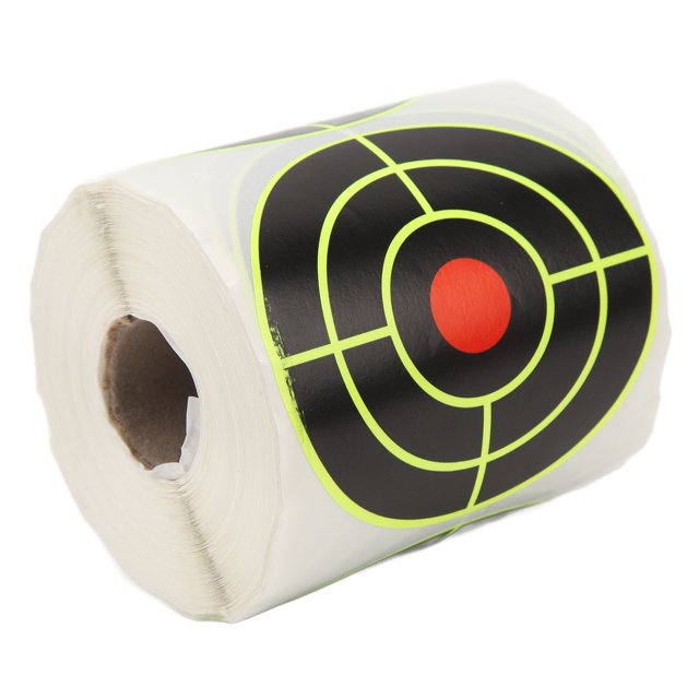 Pegatinas De Papel Para Objetivos, Objetivos De Papel Autoadhesivos, Ligeros Y Portátiles Para Apuntar