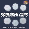 thumbnail image 2 of 6 Pack of Squeaker Caps for Amazing Pet Bottle Shaggies Fits Most Plastic Bottles, 2 of 3