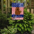 thumbnail image 2 of Carolines Treasures BB3137GF Patriotic USA Chow Chow Red Garden Size Flag, 2 of 3