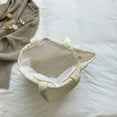 thumbnail image 4 of Bolso de mano acolchado Likrtyny Para mujer blanco, 4 of 9