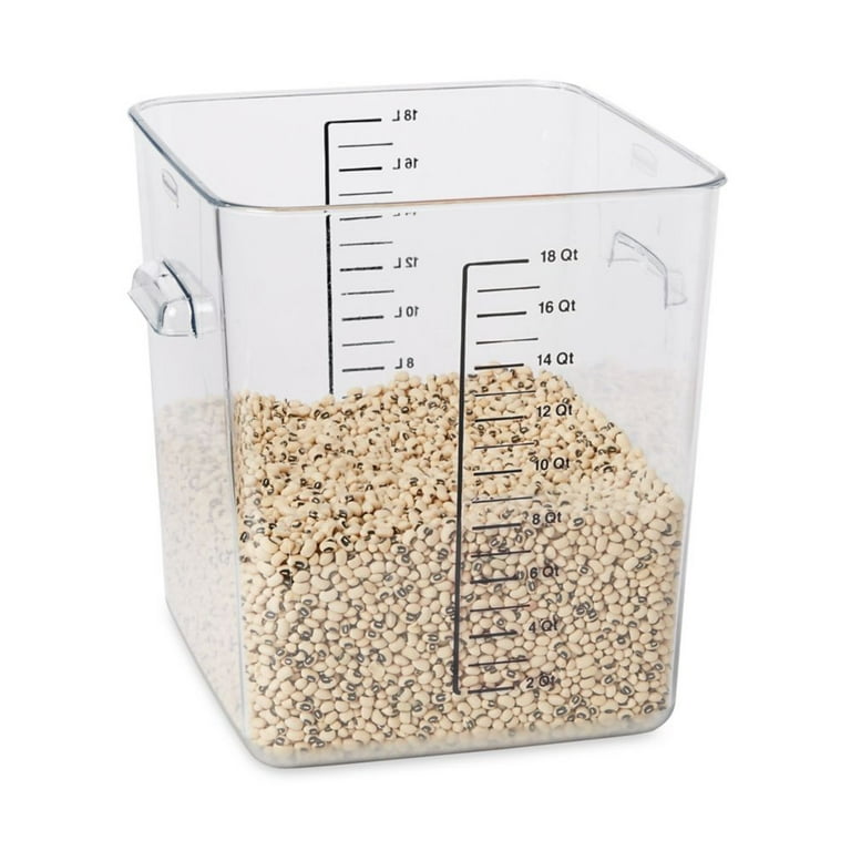 Rubbermaid® Square Food Storage Container - Clear, 2 pk - Harris Teeter