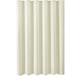 thumbnail image 2 of Shower Curtain Waffle Textured 120GSM Soft Fabric Bath Curtains with 12 Plastic Hooks, Water Repellent, Machine Washable - 72W" x 72H", Beige, 2 of 2