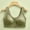 Green, variant on YHAJDS Bras for Older Women Front Closure Plus Size Ice Silk Seamless Tank Wireless Seamless Bralette