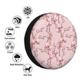 thumbnail image 4 of Pofeuu Orchids Flowers Print Spare Tire Wheel Cover for Car Truck SUV Camper Universal Fit Spare Tire Cover RV Spare Tire Covers-17 inch, 4 of 6