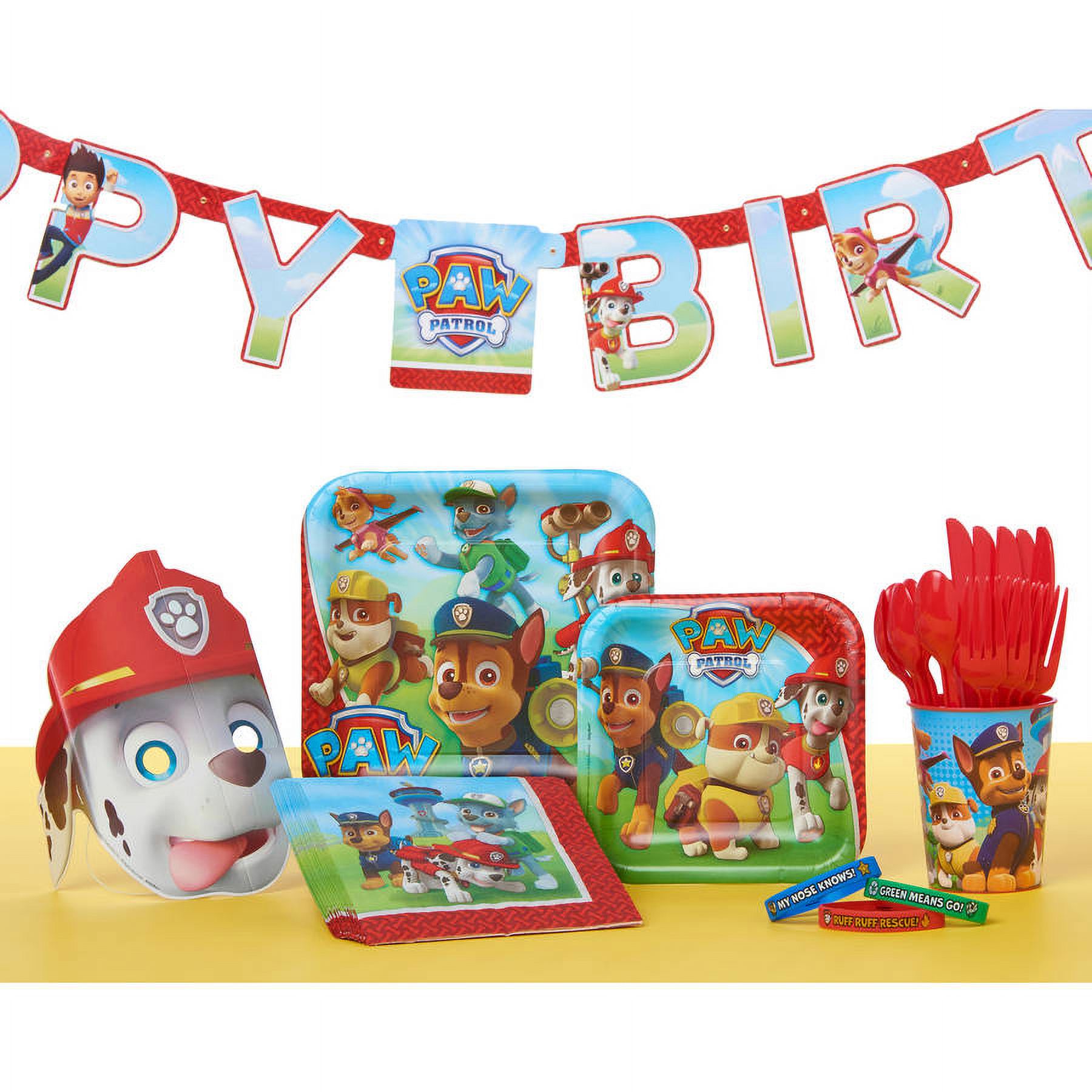 9" PAW Patrol Square Paper Party Plate, 8ct - image 3 of 3
