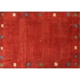 thumbnail image 1 of Ahgly Company Indoor Rectangle Contemporary Red Abstract Area Rugs, 8' x 10', 1 of 6