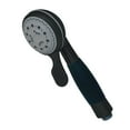 thumbnail image 2 of Kingston Brass K511A1 Kaiser 5-Function Hand Shower, Polished Chrome/Black, 2 of 4