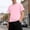 Pink, variant on FRSASU Boys Athletic T-Shirts Casual Solid Color Short Sleeve Loose Crew Neck Pullover Workout Tee Tops for 5-15 Years Pink