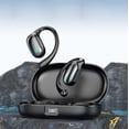 thumbnail image 1 of Xihbxyly En Oferta o Liquidación Auriculares Inalámbricos Bluetooth En Conducción, Montados En La Oreja, Pantalla Digital No Intraauricular, Reducción de Ruido, Deportivos, Largo Alcance, 1 of 1