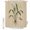 Beige, variant on White Wildflowers Shower Curtain for Bathroom, Rustic Floral Green Leaf Stems Black Background Waterproof Cloth Fabric Bathroom Accessories Set with 9 Rust Proof Plastic Hooks, 36"x72"