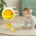 thumbnail image 2 of KOYPTL Baby Teether-Large Sensory Play Ball With Pastel Rattle- Easy Grip For Infants-Promotes Motor Skills And Tummy Time-Bpa-Free,Safe Baby Toy For 0-6-12-18 Months,Birthday Christmas Gift, 2 of 6
