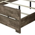 thumbnail image 3 of New Classic Furniture Misty Lodge Wood Queen Panel Bed in Gray, 3 of 4