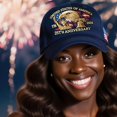 thumbnail image 4 of United States 250th Anniversary Hat,Eagle & Liberty Breathable & Lightweight Comfort & Unisex Fit,Embroidery Hat for Men Women, 4 of 5
