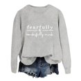 thumbnail image 3 of Womens Sweatshirt Oversized Sweatshirts Crewneck Long Sleeve Pullover Hot Sweatshirt for Women Ladies Fashion Sweaters Womens Sweatshirt Sweatshirt Boy Light Hoodies Women Active Women Casual Zip up, 3 of 3