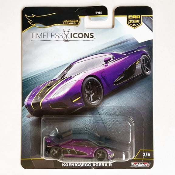HW 2025 Premium Timeless Icons #2 Koenigsegg Agera R Car Culture FPY86