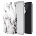 thumbnail image 5 of iPhone Xs Max Case With Tempered Glass Screen Protector, KAESAR Slim Hybrid Dual Layer Graphic Fashion Colorful Cover Armor Case for Apple iPhone X S Max (White Marble), 5 of 5