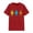 Red, variant on Funny 01 10 11 Robot Binary Math T-Shirts Summer Fashion Graphic Print Short Sleeve Tee Shirts for Women Loose Comfort Casual Crew Neck Tee Soft Everyday Basic Tops Grey XXL