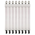 thumbnail image 1 of 8Pcs Tendeur Drap Housse Lit Drap Réglable, Tendeurs de Maintien, Convient à Tous Lits et Matelas, Blanc, 1 of 4