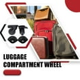 thumbnail image 4 of stanreset 2 Pieces Travelling Luggage Suitcase Universal Wheel Flexible Trolley Wheels Rotating Maintenance Repairing Accessory Type 2, 4 of 6