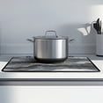 thumbnail image 2 of Renewold Electric Stove Top Cover for Stove Top, Induction Electric Stove Protector Non-slip Glass Cooktop Cover Range Cover Multipurpose Flat Top Stove Mat, Black Gold Marble, 2 of 7