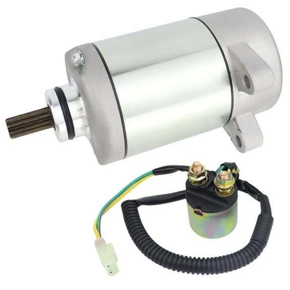 shamofeng Starter & Relay for Honda Rancher 400 FourTrax TRX400FA TRX400FGA 2004-2007 FourTrax Rancher 400 Starter TRX400FA Starter TRX400FGA 31200-HN7-003