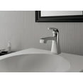thumbnail image 2 of Delta Ashlyn Single Handle Bathroom Faucet with Metal Drain Assembly in Chrome 564-MPU-DST, 2 of 2