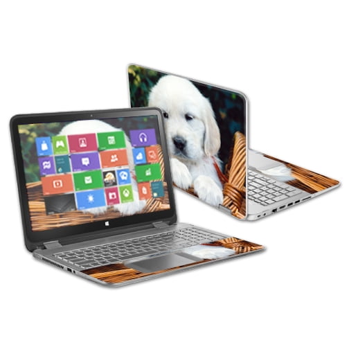 MightySkins Vinyl Decal Skin For HP Spectre X360 15.6" (2017) - Nebula Design | Protective, Removable Wrap - View #11