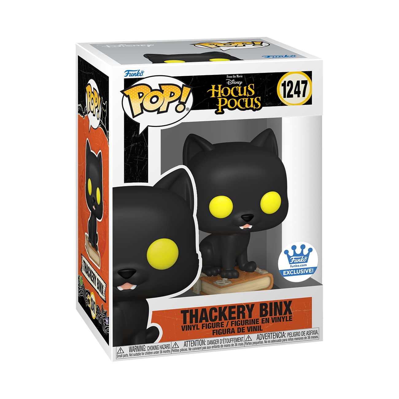 【即購入ok!!】DISNEY Pop! Thackery Binx #1247 Funko POP! Hocus Pocus Thackery Binx, Vinyl Figure, Sitting on