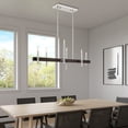 thumbnail image 6 of Livex Lighting - Denmark - 6 Light Chandelier in Mid Century Modern Style - 7.25, 6 of 12