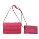 thumbnail image 2 of Bolso Bandolera Bolso de hombro casual para mujer Bolso de embrague de moda con almohada acolchada simple (rosa roja) Tmvgtek Para Estrenar, 2 of 9