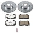 thumbnail image 2 of Power Stop K4583 26 Rear Z26 Carbon Fiber Brake Pads With Drilled & Slotted, 2 of 2