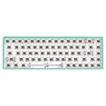 thumbnail image 2 of Juegos de teclados mecánicos 68-Key Tester68 Kits de mecánico 2.4G / 5.0 Probador de eje de plástico ABS de 2 modos para PC Oficina Laptop inalámbrico - opción 19, 2 of 7