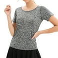 thumbnail image 1 of Hukapapa Traje deportivo para correr de verano, traje de yoga para mujer, camiseta de manga corta para entrenamientos deportivos, top de secado rápido para mujer,,,xl,, 1 of 5
