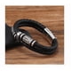 thumbnail image 3 of Pulsera Piel Xtellar Para Hombre De Cuero Con Hebilla Magnética, 3 of 4