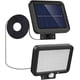 thumbnail image 1 of Luz solar para exteriores de 56 LED con sensor de movimiento, reflector LED impermeable IP65, luz de pared de seguridad solar con cable de 16.5 pies Luz de inundación LED solar JAMW Sencillez, 1 of 5