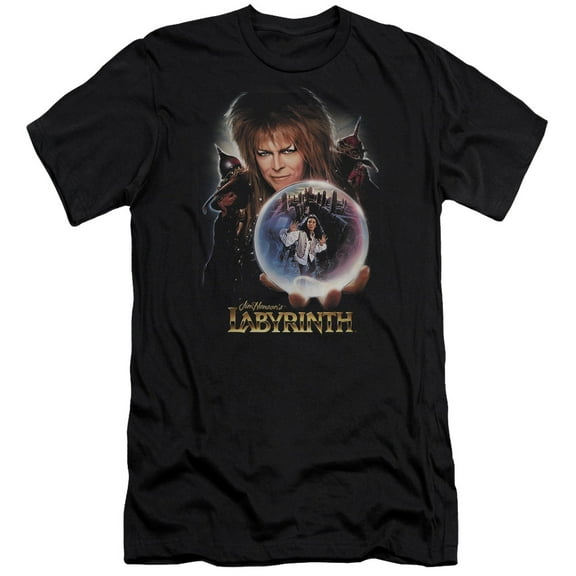 Labyrinth I Have A Gift S/S Adult 30/1 T-Shirt Black